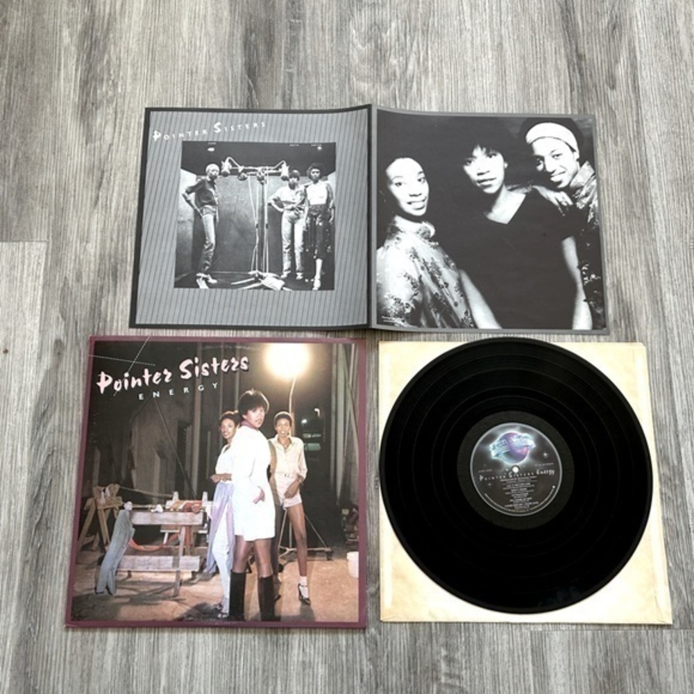 POINTER SISTERS ‘Energy’ vintage 1976 vinyl Lp album. 12”. First edition
